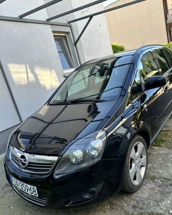 Opel Zafira cena 16555 przebieg: 244000, rok produkcji 2010 z Jarocin małe 106